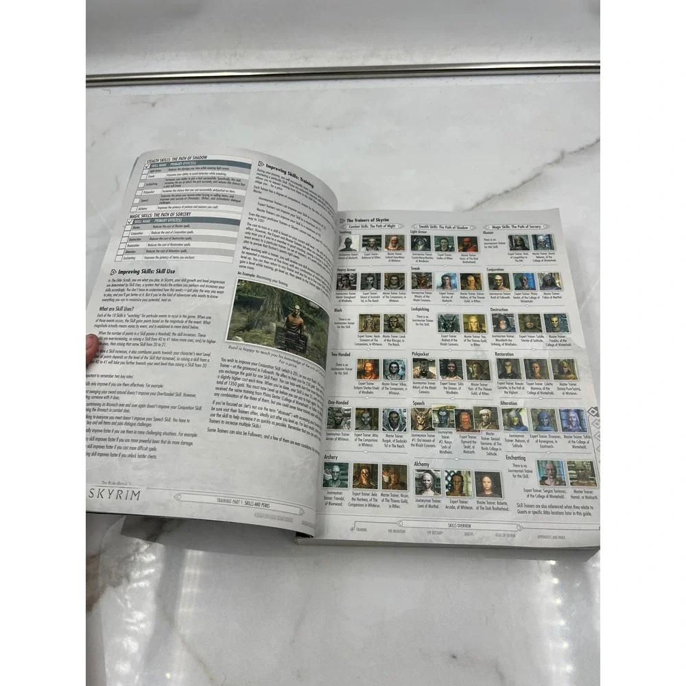The Elder Scrolls V Skyrim Official Game Guide Prima Games Paperback 2011